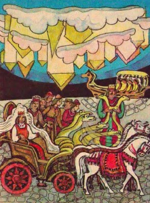 Егле - королева вужів - литовська казка